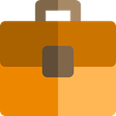 Business, Briefcase, luggage, baggage, travelling Icon
