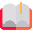 reading, leisure, open book, School Material, Business, education, reader Gainsboro icon