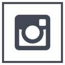 media, Logo, Social, Instagram DarkSlateGray icon