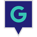 Social, media, Logo, google MidnightBlue icon
