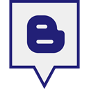 media, Logo, blogger, Social WhiteSmoke icon