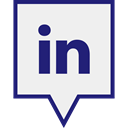 media, Logo, Linkedin, Social WhiteSmoke icon