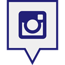 media, Logo, Social, Instagram WhiteSmoke icon