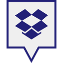 media, dropbox, Logo, Social WhiteSmoke icon