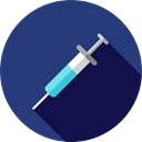 medicine, Syringes, Healthcare And Medical, syringe, doctor, medical, drugs DarkSlateBlue icon