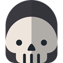 death, halloween, horror, Terror, spooky, scary, fear DarkSlateGray icon