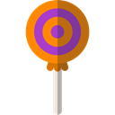 food, sugar, Dessert, sweet, Lollipop, Food And Restaurant Black icon