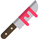 Tools And Utensils, Food And Restaurant, Cut, food, weapon, Cutting, halloween, Knife, Restaurant, Cutlery Black icon