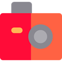 Camera, video, security, technology, cctv, surveillance, Security System Crimson icon