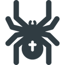 spider, halloween DarkSlateGray icon