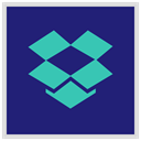 Logo, Social, media, dropbox MidnightBlue icon