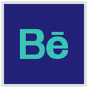 Logo, Social, Behance, media MidnightBlue icon