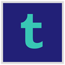 media, Logo, Social, Tumblr MidnightBlue icon