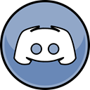 media, Social, Discord DarkGray icon