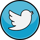 media, twitter, Social MediumTurquoise icon