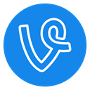 media, online, Social, vine icon DodgerBlue icon