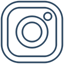 media, network, new, Logo, Social, Instagram, square icon DarkSlateGray icon