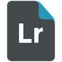 lightroom icon, Format, Extension, adobe DarkSlateGray icon