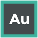 Extension, adobe, adobe audition, format icon DarkSlateGray icon