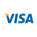 card, payment, method, visa icon Black icon