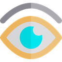Ophthalmology, medical, Eye, optical, vision Black icon
