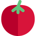 food, Fruit, organic, diet, Tomato, vegetarian, vegan, Healthy Food, Food And Restaurant Crimson icon