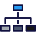 network, Connection, interface, Boss, networking, workers Icon