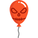 party, Balloon, balloons, halloween, decoration, Celebration Black icon