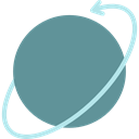 Arrow, Circle, Circular, Maps And Flags, Planet Earth, Earth Globe CadetBlue icon