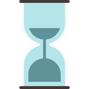 time, timer, loading, waiting, Sand Clock PowderBlue icon