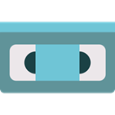 movie, tape, technology, domestic, recording, Communications CadetBlue icon