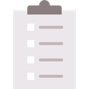 Lists, interface, Check box, listing, Communications, Padnote Lavender icon