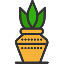 gardening, ecology, yard, Botanical, plant, nature, garden Black icon