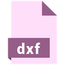 Dxf, File, Format LavenderBlush icon