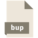 Format, Bup, File AntiqueWhite icon