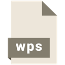 document, File, Format, Extension, wps AntiqueWhite icon