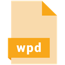 File, Format, Extension, document, Wpd NavajoWhite icon