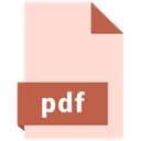 document, File, Pdf, Format, Extension MistyRose icon
