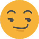 cool, emoticons, Emoji, feelings, Smileys Goldenrod icon