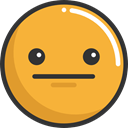 Confused, emoticons, Emoji, feelings, Smileys Goldenrod icon