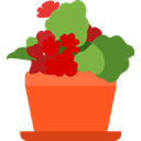 plant, nature, garden, gardening, ecology, yard, Botanical OrangeRed icon