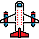 airplane, Airport, transportation, Plane, transport, flight, Aeroplane Icon