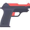 Weapong, Toy, gamer, pistol, weapons, gaming DimGray icon