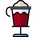 Coffee, tea, food, coffee cup, hot drink, irish, Coffee Shop, Irish Coffee, Food And Restaurant Black icon
