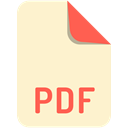 File, Pdf, Extension, name Icon