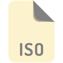 File, Extension, Iso, name BlanchedAlmond icon