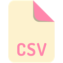 File, Extension, name, cvs BlanchedAlmond icon
