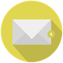 document, save, mail, download DarkKhaki icon