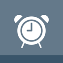 Alarm, clock icon SlateGray icon