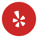 Yelp, Social Firebrick icon